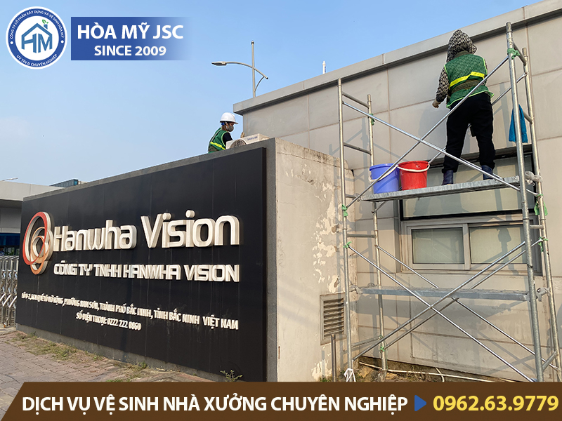 Bảng báo giá dịch vụ vệ sinh nhà xưởng